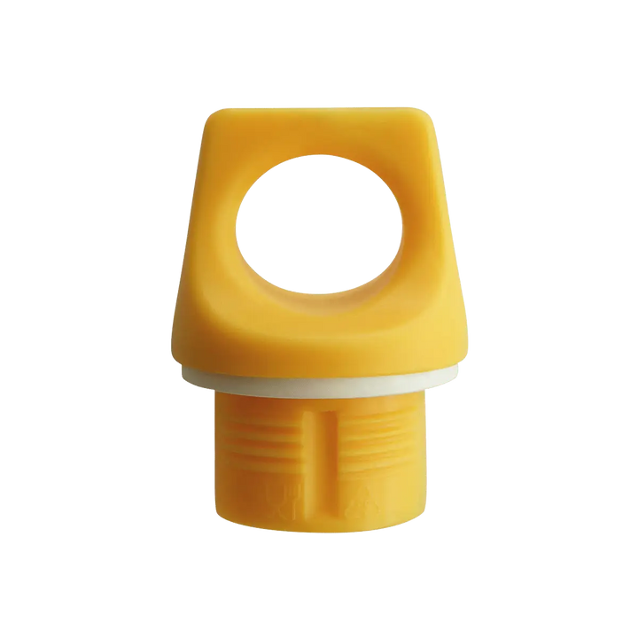 Tapón Futura amarillo para botellas de aluminio