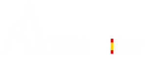 Logo de LAKEN blanco