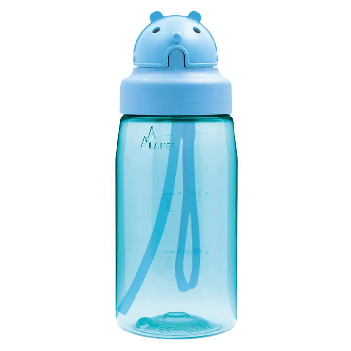 Botella Infantil de Tritan con tapón Oby azul