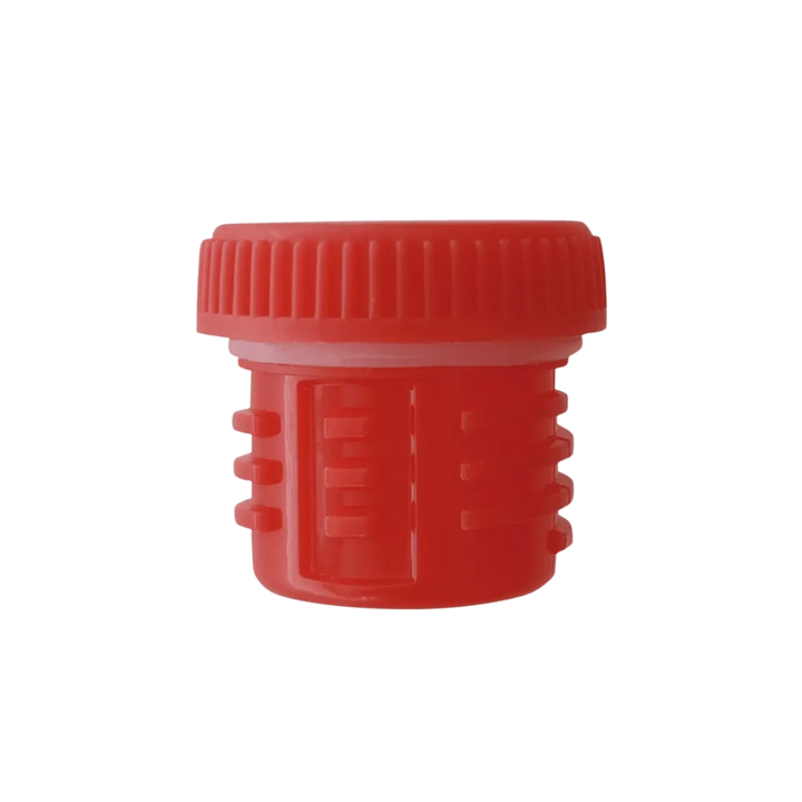 Tapón Plain básico rojo para botellas Basic Steel