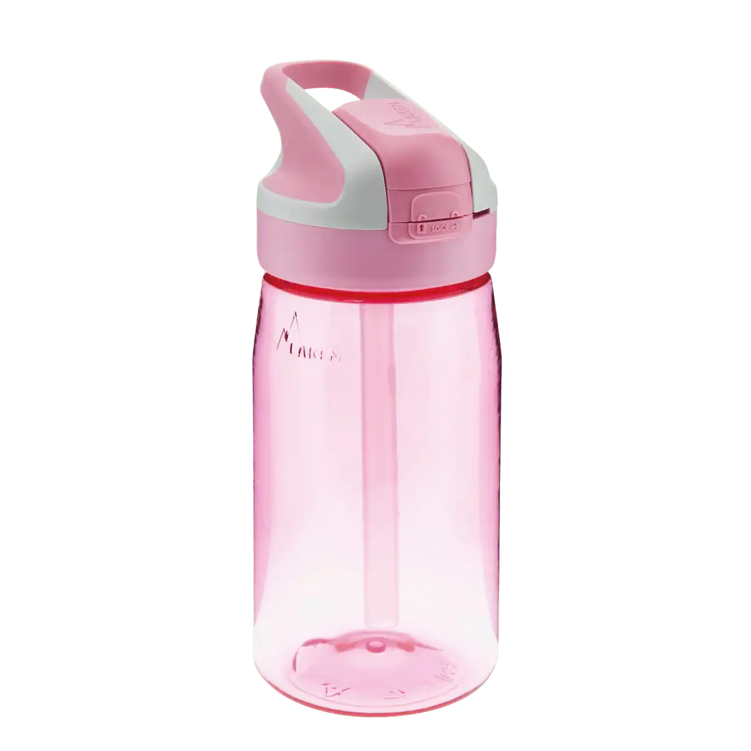 Botella de Tritan con tapón SUMMIT rosa de 0,45 litros